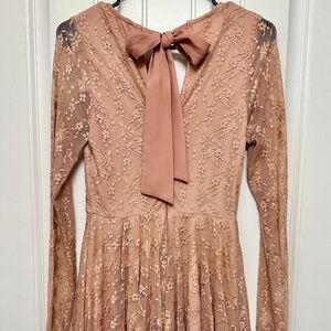 Altar’d State Lace Dress Blush
